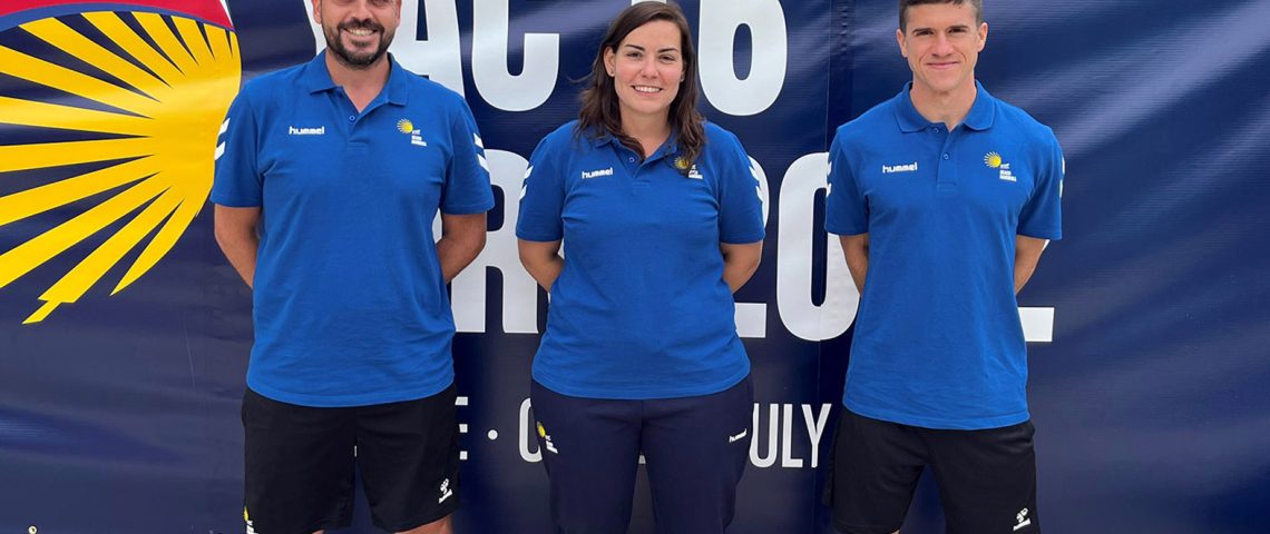 Tres árbitros españoles, designados para pitar en la EHF Champions Cup de balonmano playa